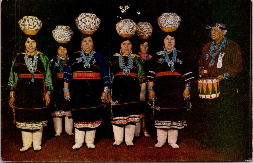 Water Chant of The Zuni Indians Vintage Postcard SP17-16